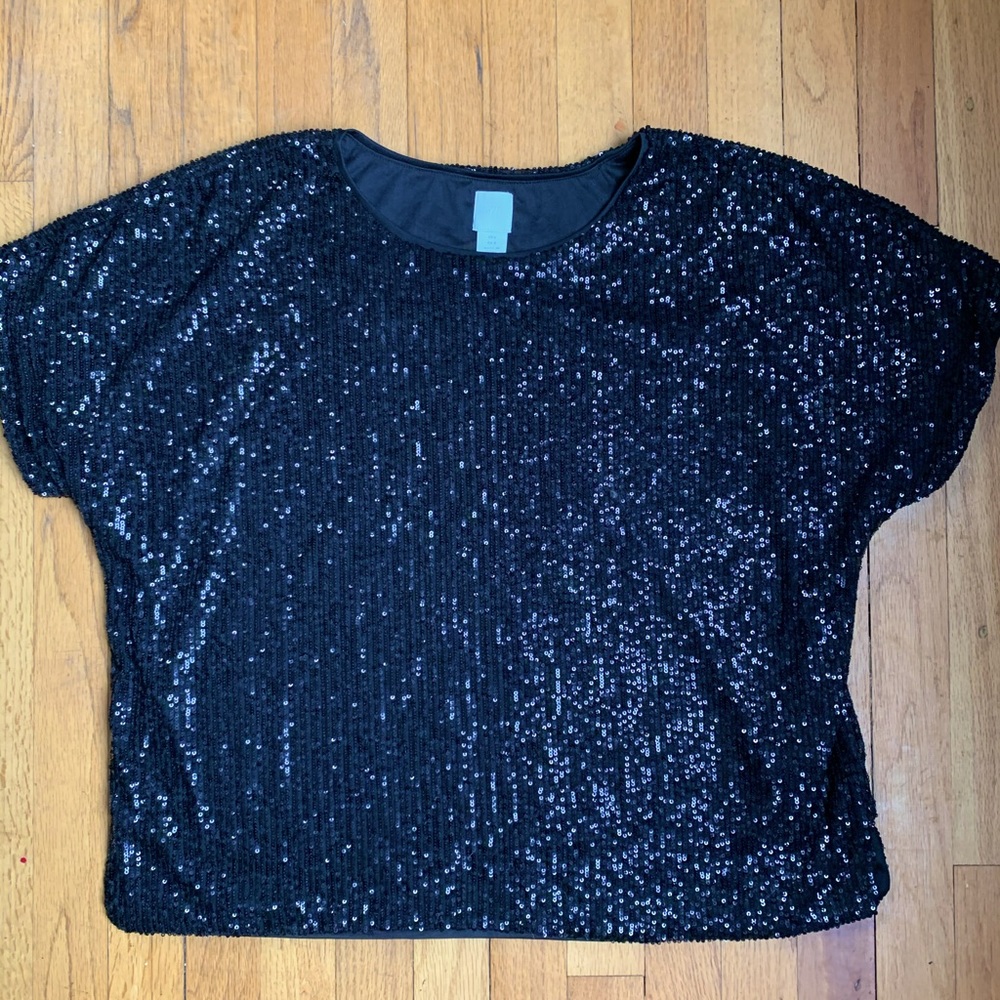 H&M Sequin Top